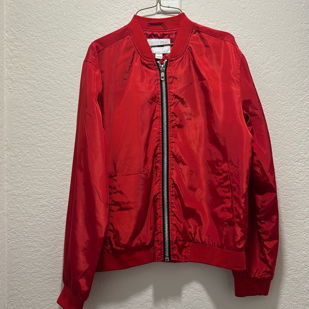 FASHIONNOVA MEN Jacket/RED/medium